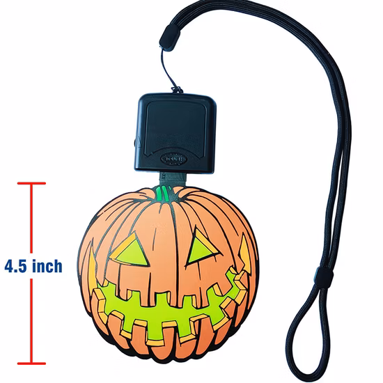 Luzes de abóbora de Halloween com esqueleto brilhante, globo ocular, luzes de abóbora, corda, decoração de festival fantasma, adereços de vestir, luzes coloridas, luzes decorativas