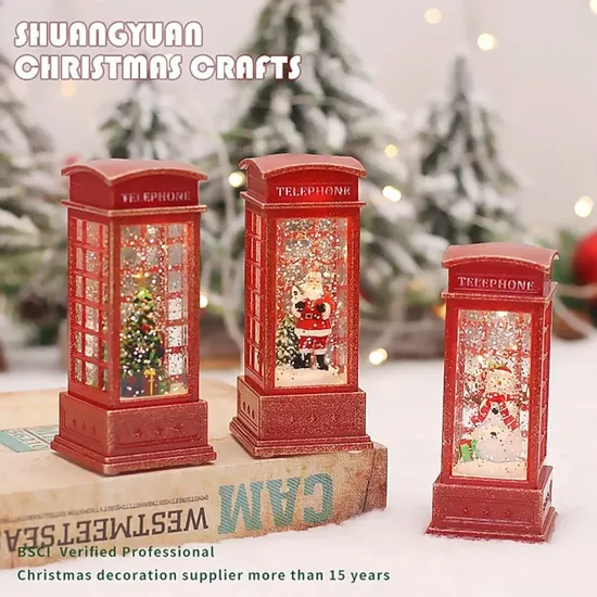 Decorações de mesa de Natal LED Night Light Acessórios para festas