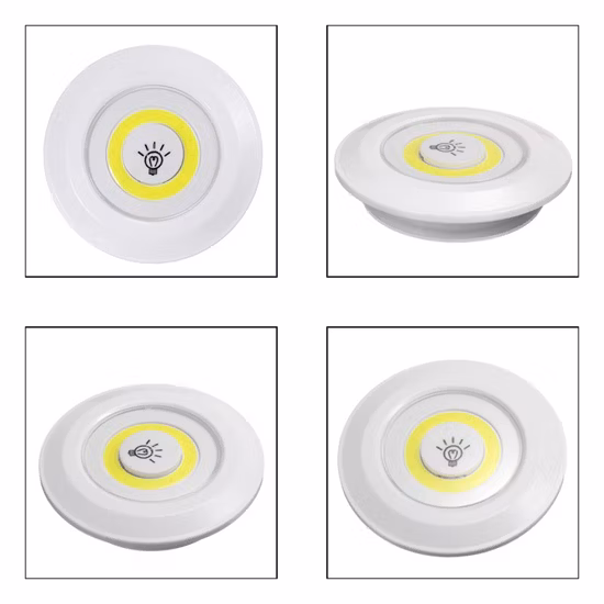 LED COB de alta qualidade com controle remoto sem fio Luz noturna LED para gabinete