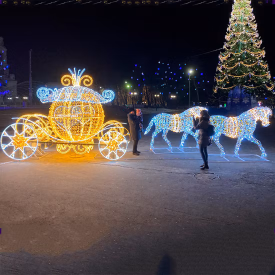 Suporte Personalizar Suprimentos de Decoração de Natal / Suprimentos de Natal para Decoração em Arco